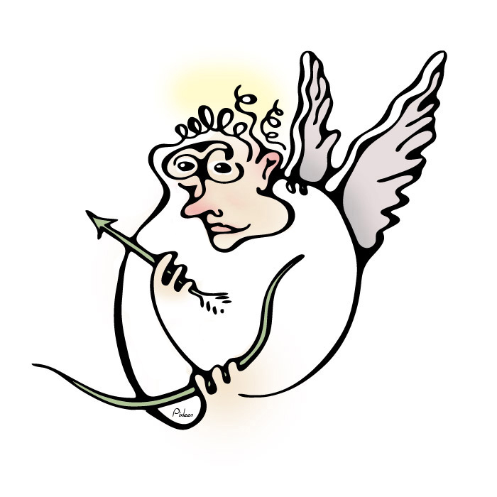 Portrait du Dieu de l'amour et de l'ivresse