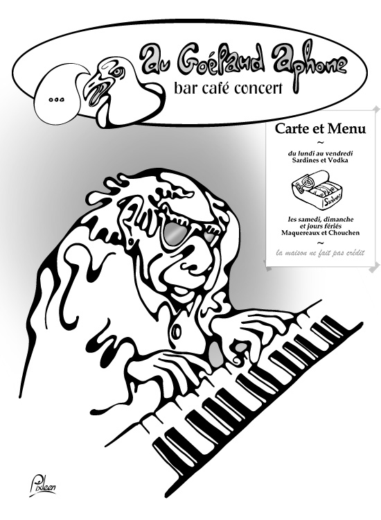 Pianiste de Jazz au Bar du Goéland Aphone